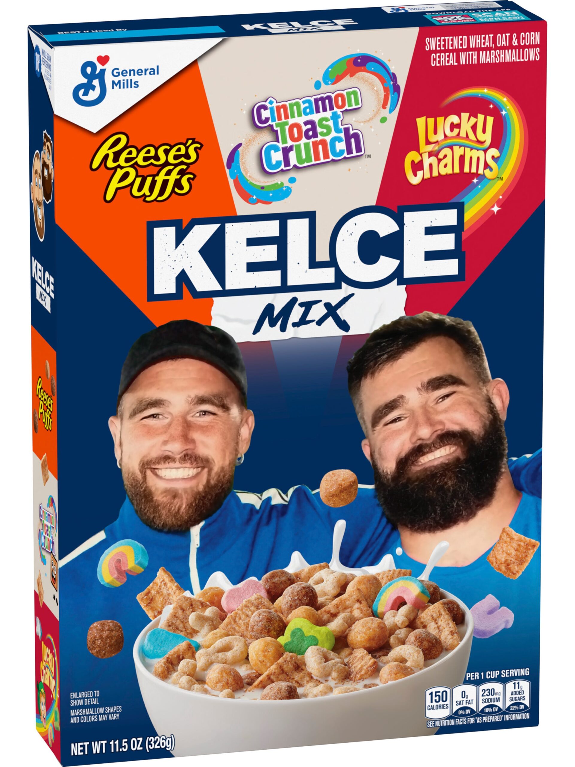 General Mills teams up with the Kelsey Brothers to launch cereal mix.